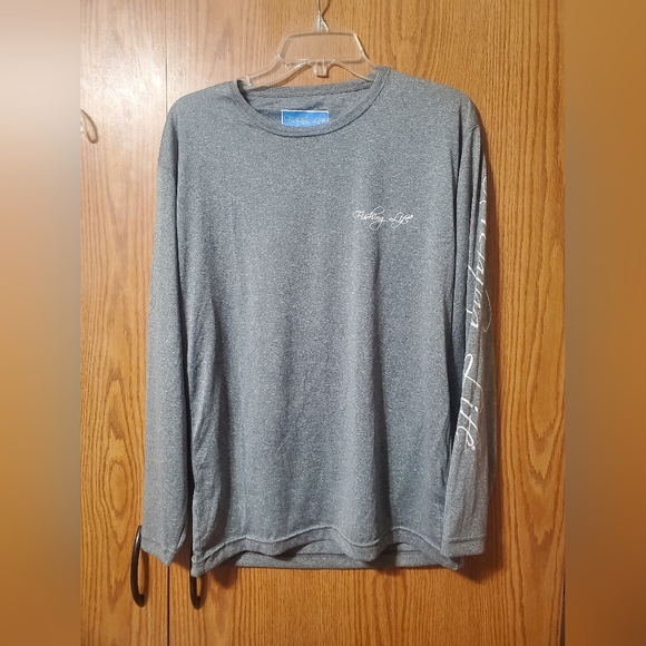 - New Fishing Life Long sleeve top - Picture 1 of 6